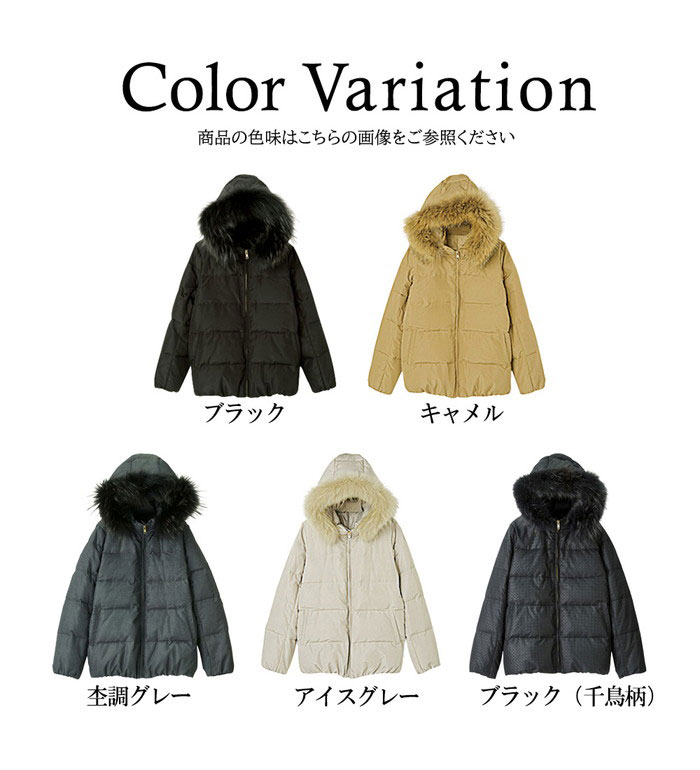 CHANEL激レアヴィンテージグレー ファー付き モッズダウンコート