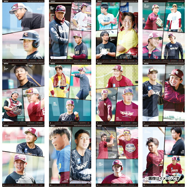 イーグルス楽天卓上カレンダー チケットホルダー 2025シーズンチケット