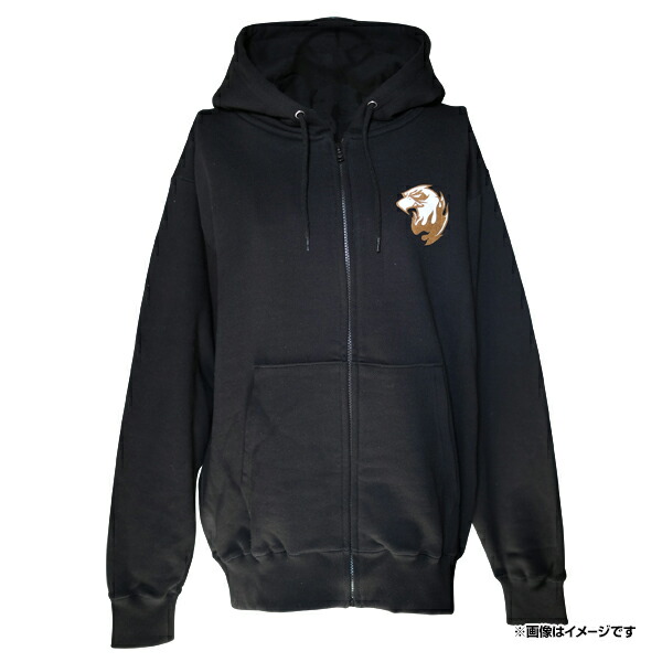 楽天市場】鷲マークジップパーカー ver.1｜ブラック［130・150・M・L