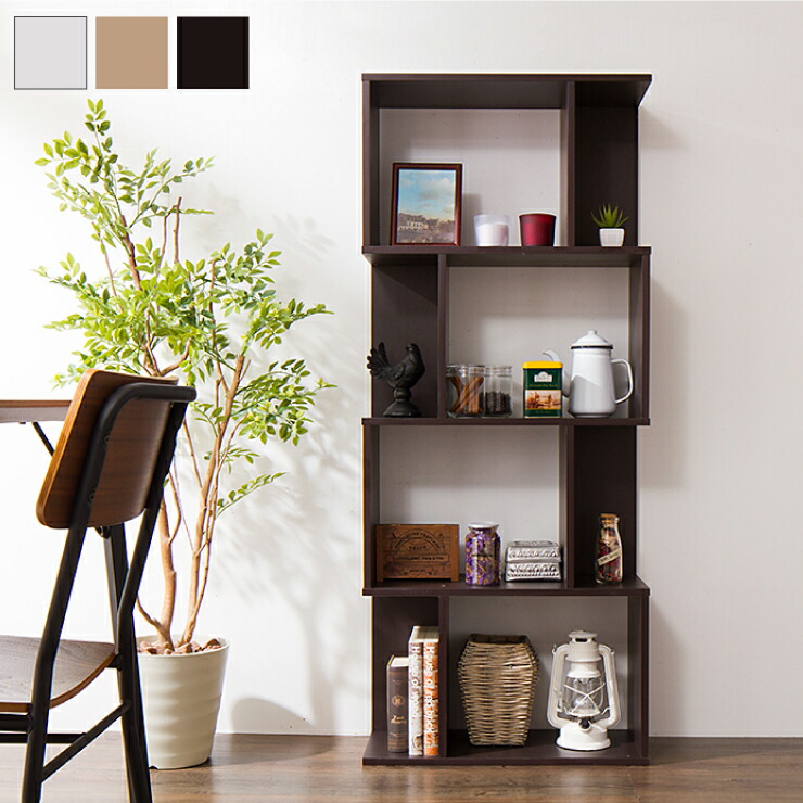 楽天市場】S型ディスプレイラック 4段 シェルフ 棚 ラック 収納 収納