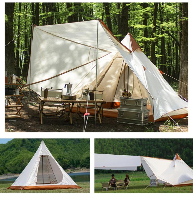 楽天市場】TANXIANZHE タンシャンゼ テント ファミリー ワンポール