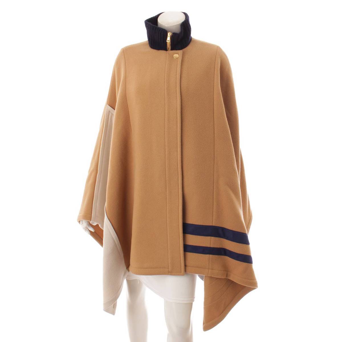 楽天市場】【クロエ】Chloe ヴァージンウール ポンチョ ケープコート