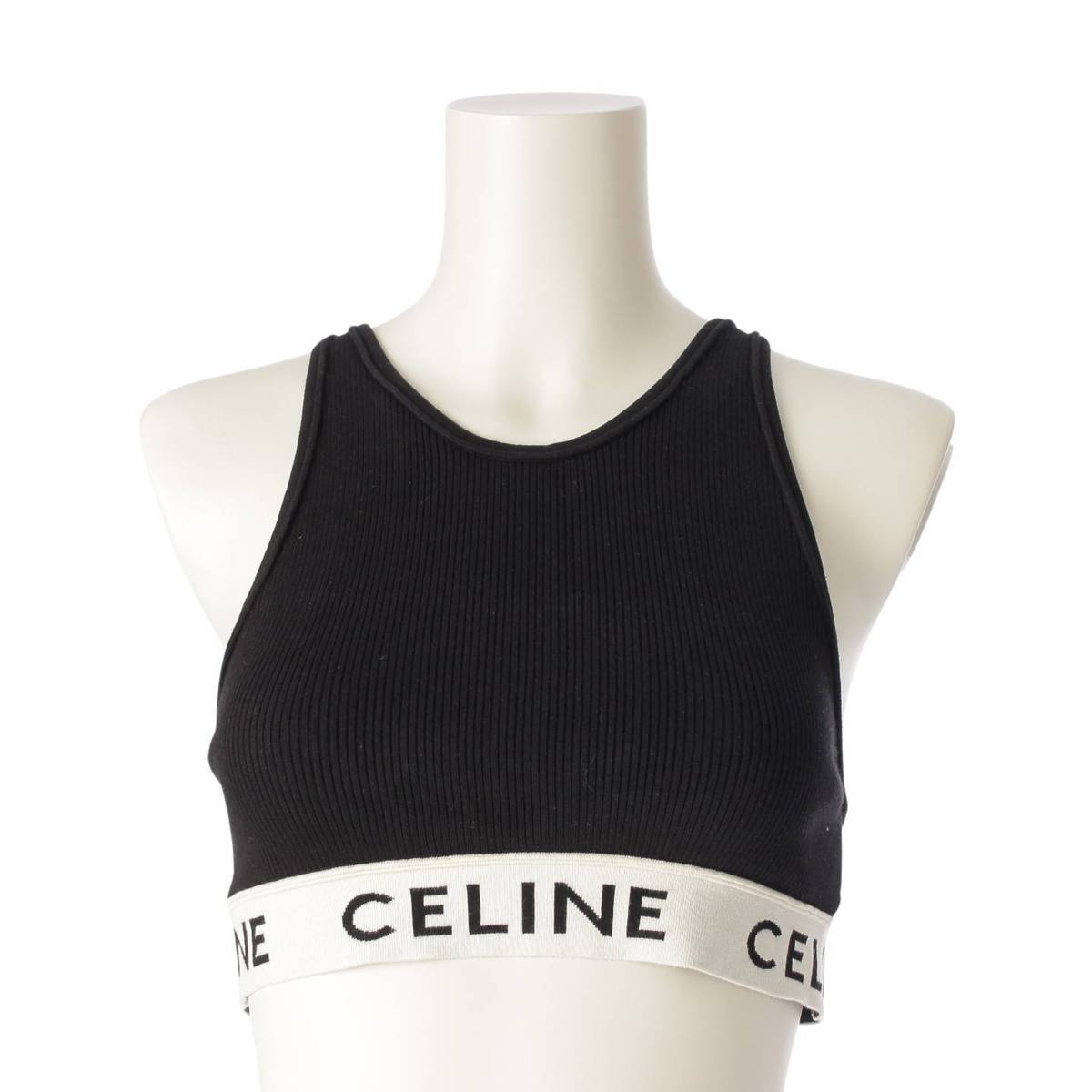 楽天市場】【セリーヌ】Celine ロゴ アスレチックニット タンクトップ