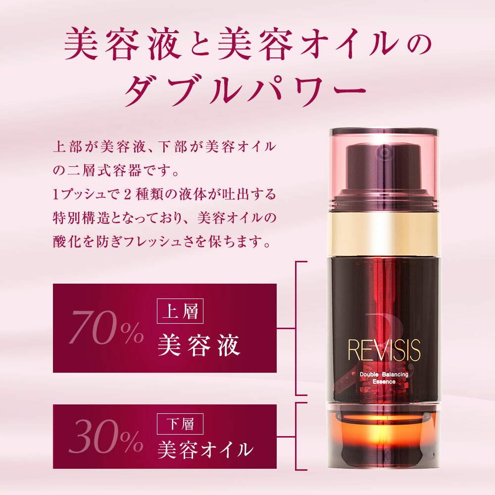 楽天市場】【REVISIS公式】ダブルバランシングエッセンス 50mL 美容液