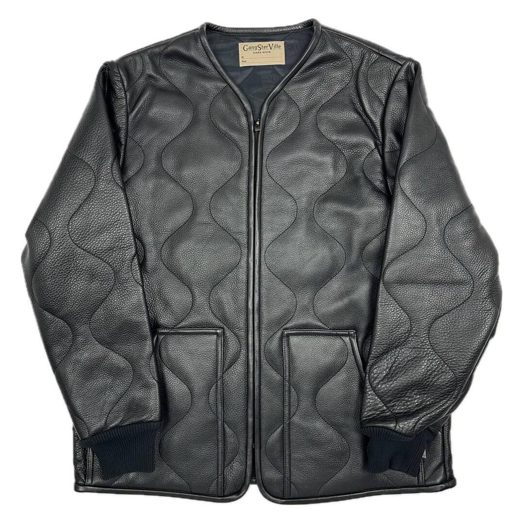 楽天市場】残りMサイズのみ ギャングスタービル レザー キルティング