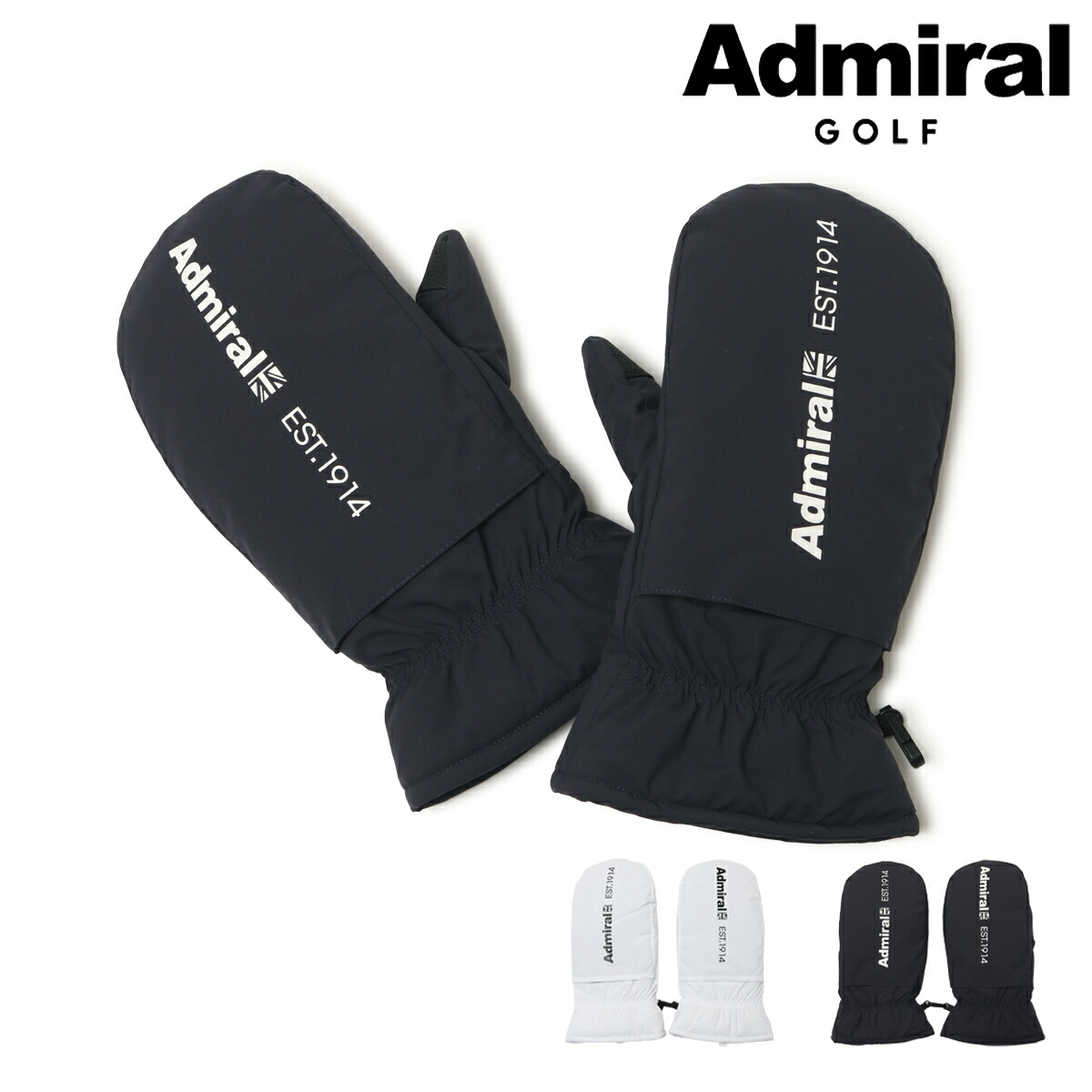 楽天市場】アドミラル ゴルフ ミトン 手袋 グローブ メンズ ADMB364F