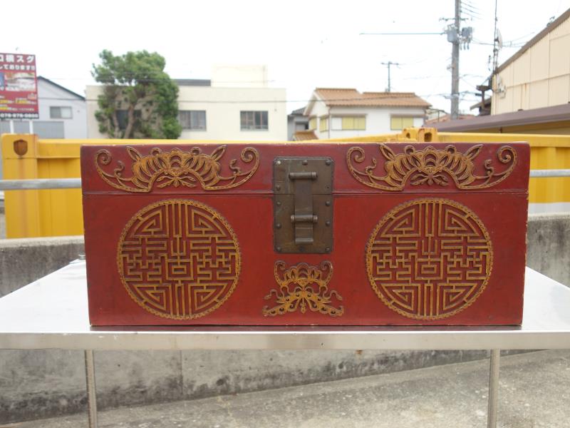 楽天市場】【中古】K▽支那箱 清国末 大正時代 当時輸入専用箱 中国