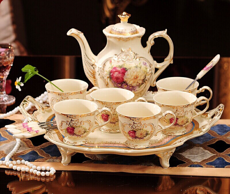 楽天市場】A026899西洋ティー・コーヒーカップセット カップ6客セット