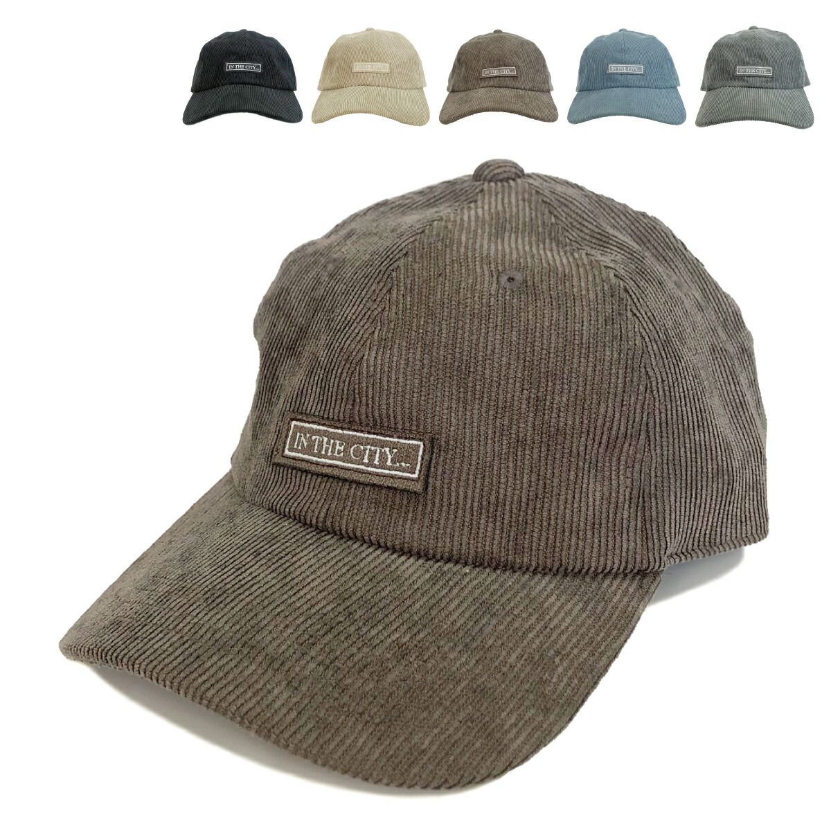 楽天市場】ベーシックエンチ Corduroy Old Cap コーデュロイ オールド