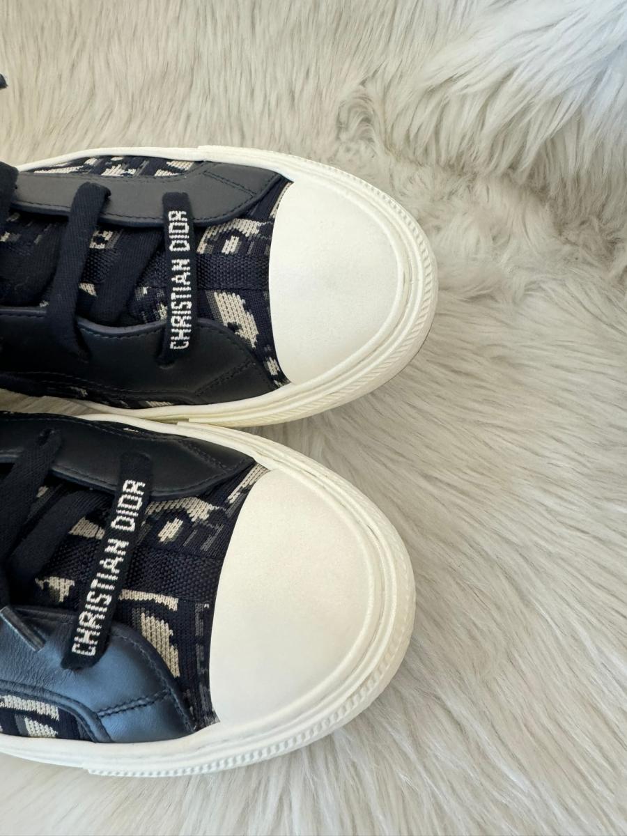 楽天市場】【中古】 Dior （ディオール） WALK'N'DIOR ｽﾆｰｶｰ 替え紐付