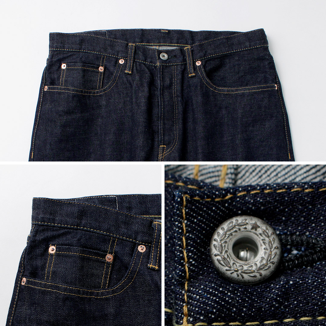 楽天市場】SANCA（サンカ） 15.5オンス デニムテーパード 5Pパンツ