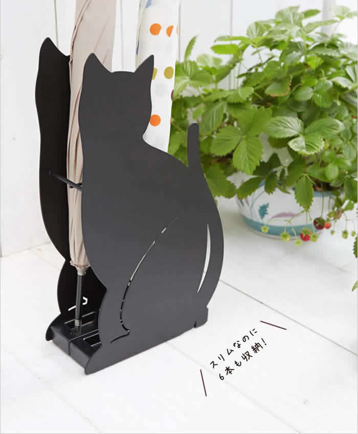 楽天市場】【特典付き】傘立て ネコ かさたて ねこ 猫 山崎実業
