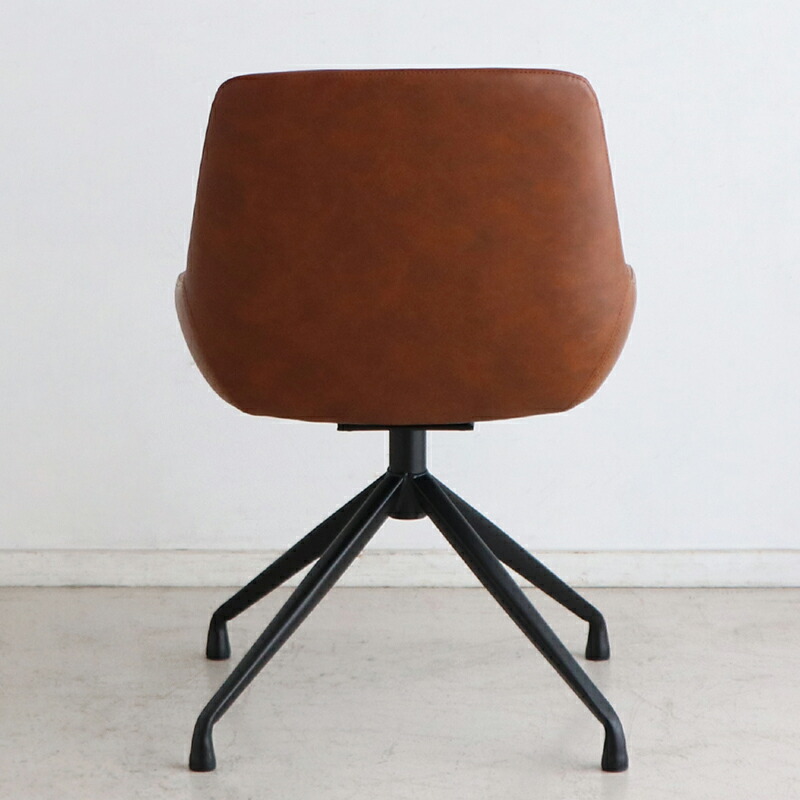 楽天市場】商品名| EEL-DC-BR 回転式ダイニングチェア 【6脚セット