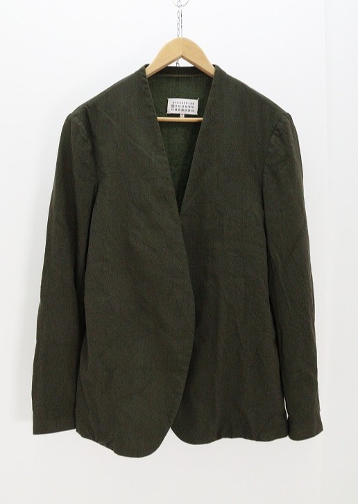 楽天市場】マルジェラ ノーカラージャケットの通販