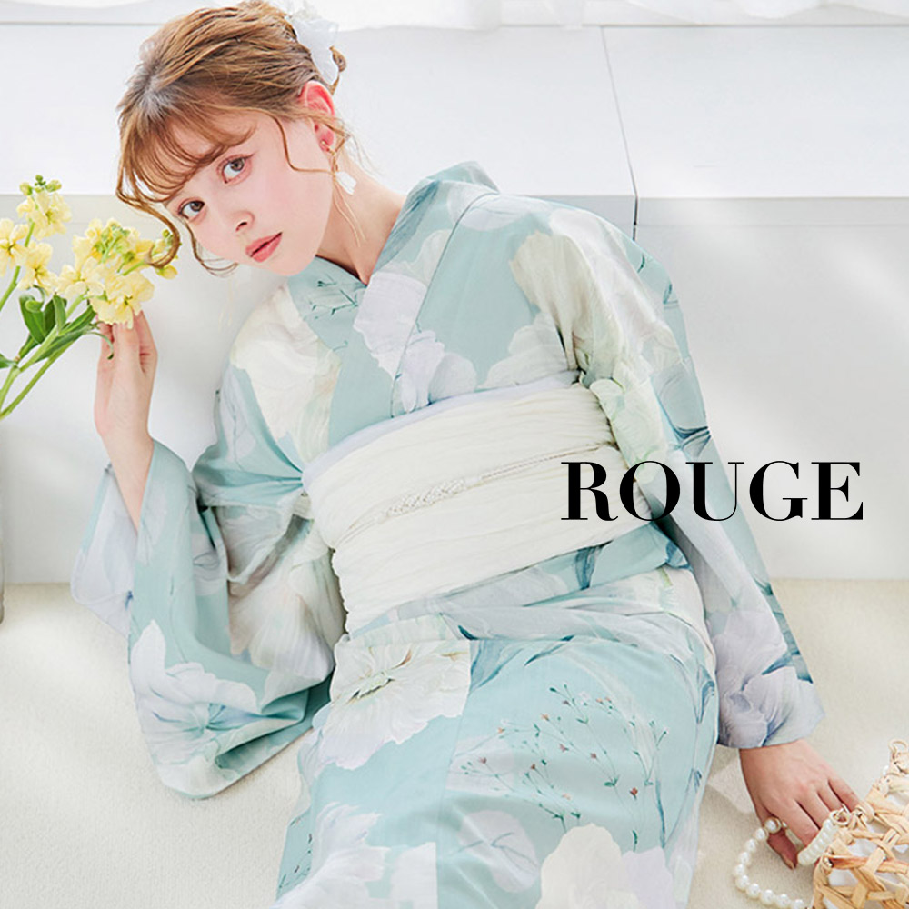 楽天市場】送料無料 【即日発送】【浴衣3点セット】洋モダン ミント