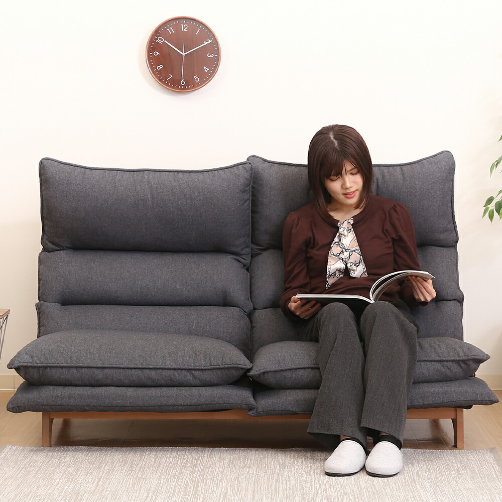 楽天市場】ダブルクッション 座椅子 フィット2 2P | 不二貿易 こたつ