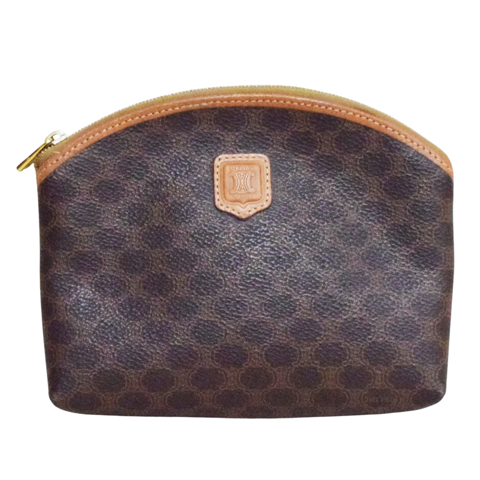 楽天市場】セリーヌ ポーチ マカダム ブラックの通販