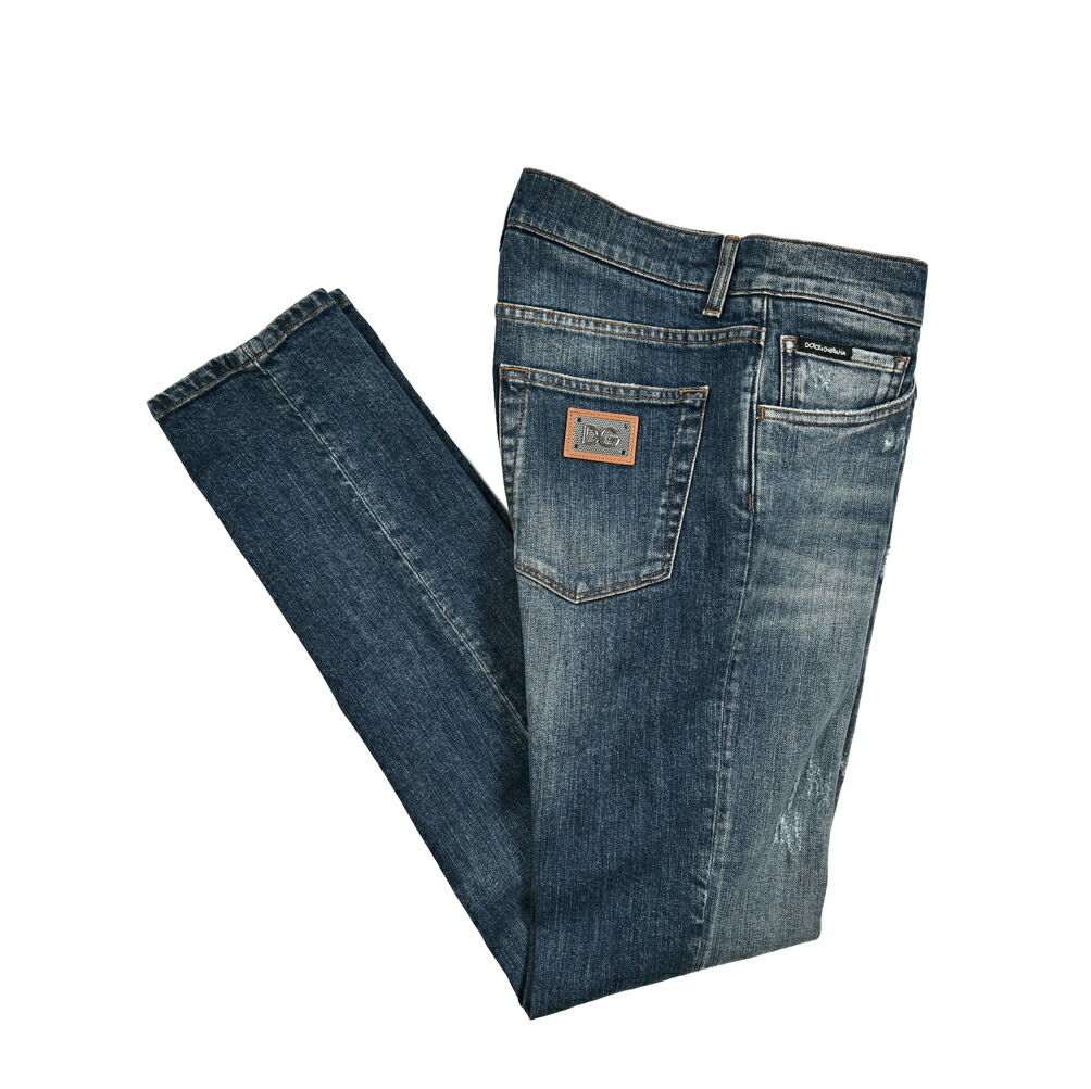 専用】新品 D&G ディーアンドジージュニア デニムパンツ 80 ジーンズ