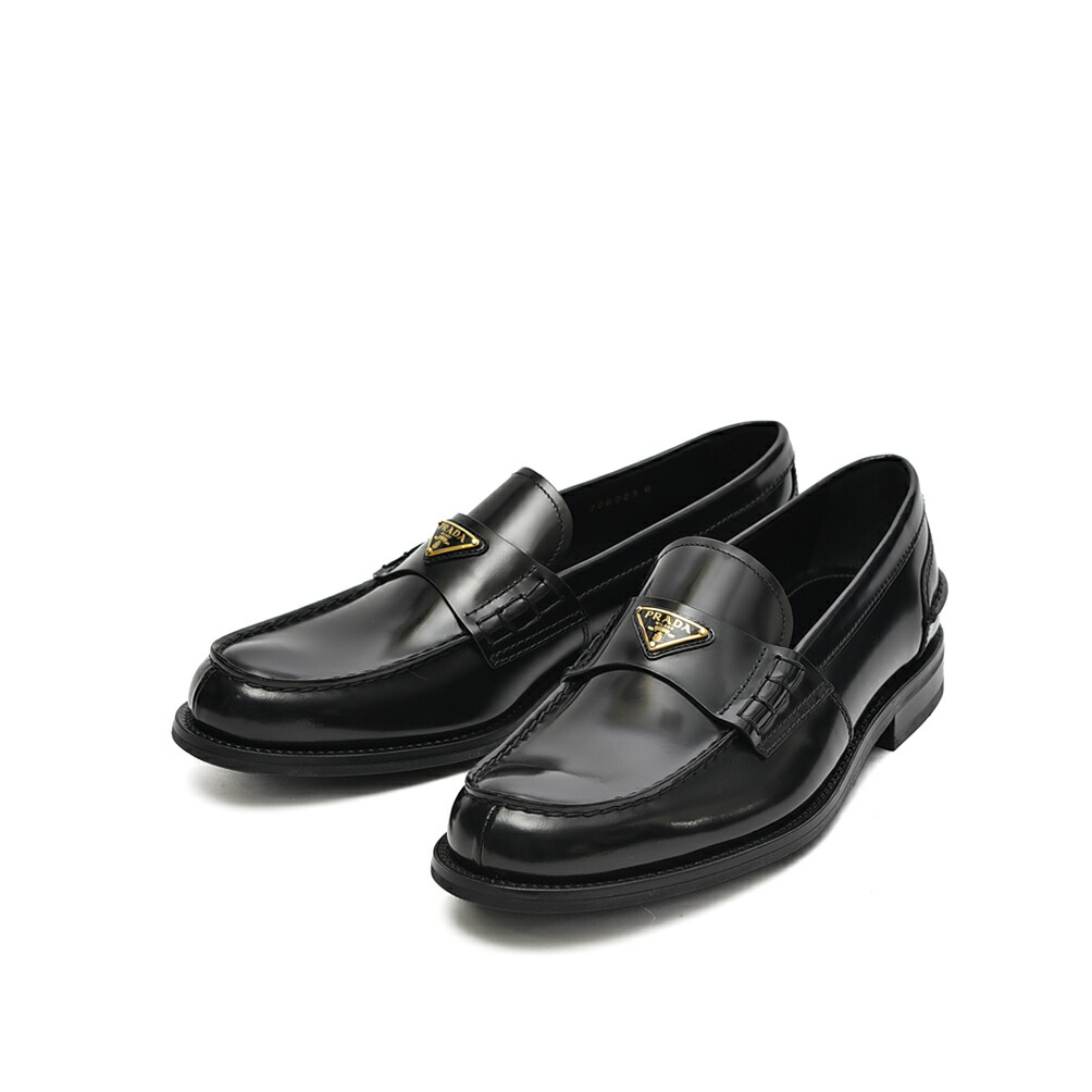 楽天市場】プラダ PRADA ローファー モカシン レザーシューズ メンズ