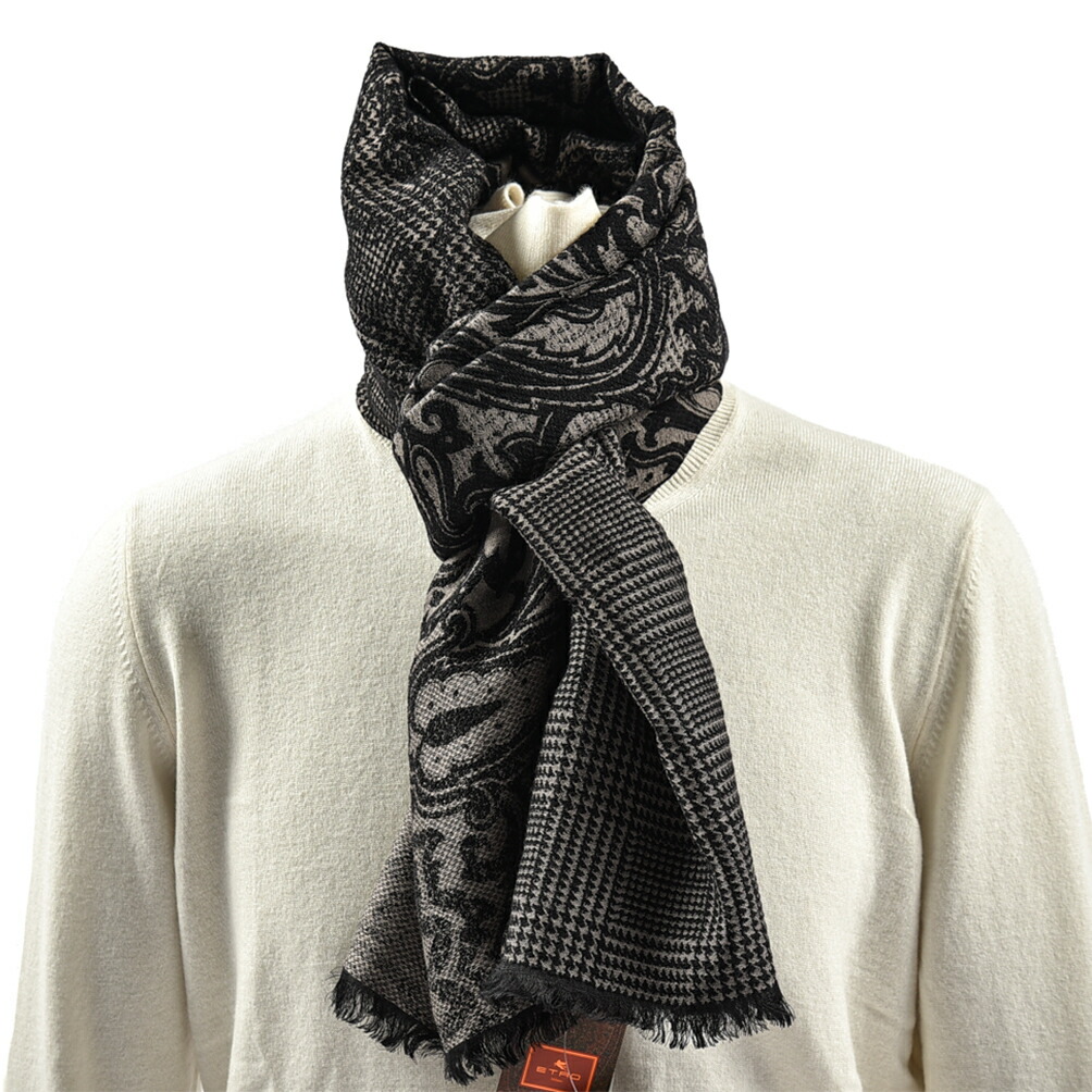 定価10万 ETRO エトロ 大判 ストール xpv 定価10万 ETRO エトロ 大判