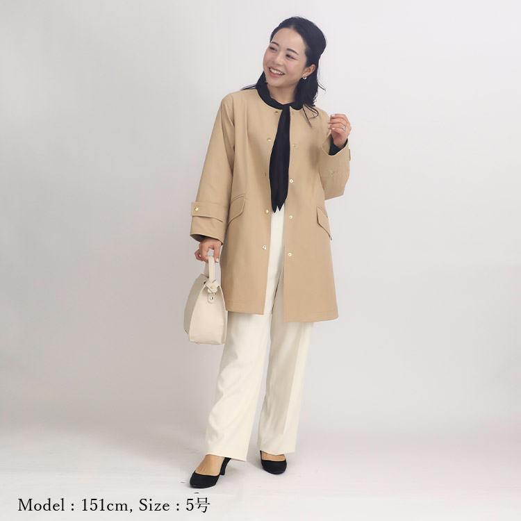 楽天市場】【SALE】低身長 小さいサイズ コート アウター 【撥水加工