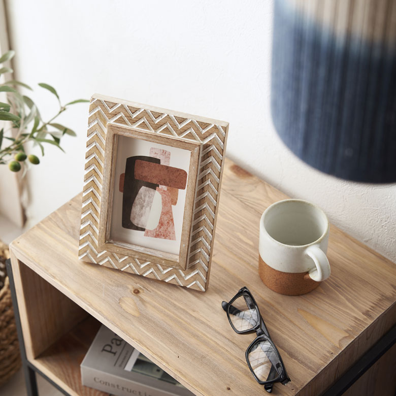 楽天市場】フォトフレーム 写真立て 木彫り 木製 マンゴーウッド