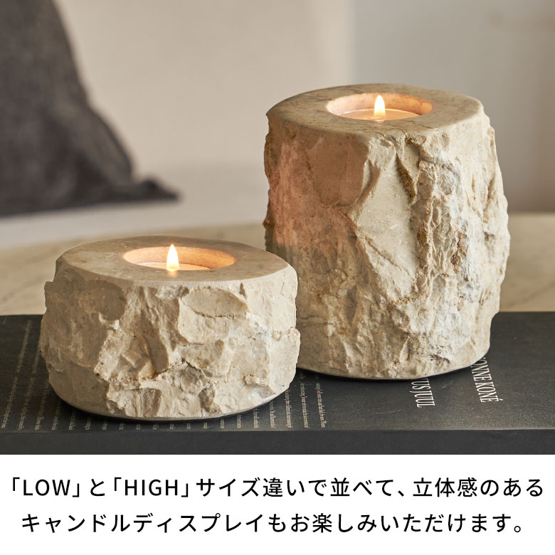 楽天市場】キャンドルホルダー おしゃれ 大理石 キャンドルスタンド