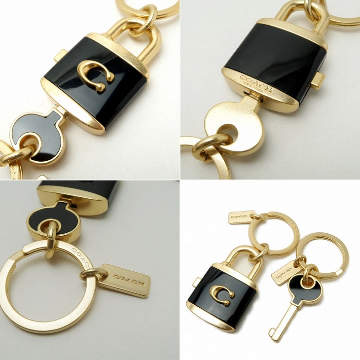 楽天市場】コーチ COACH キーホルダー レディース キーリング 鍵 錠前