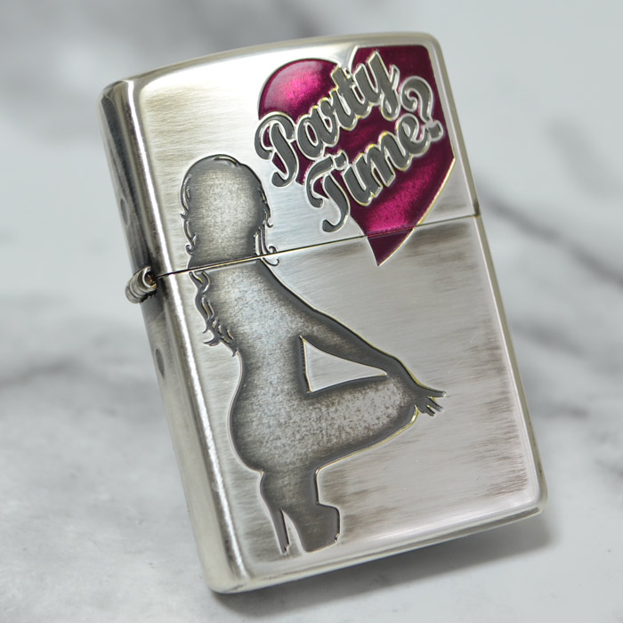 楽天市場】SEXY GIRL ZIPPO【ピンクハート（SG-KB）】◇喫煙具 ZIPPO