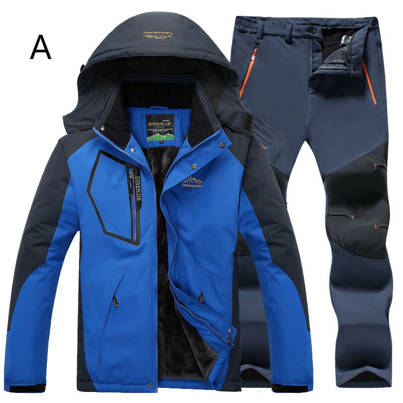 楽天市場】メンズ スキーウェア 防寒 防風 防水 上下セット ジャケット