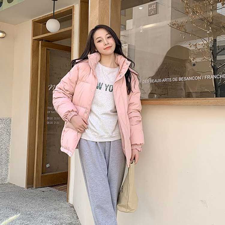 楽天市場】フード付きダウンジャケット レギュラー丈 レディース 秋冬