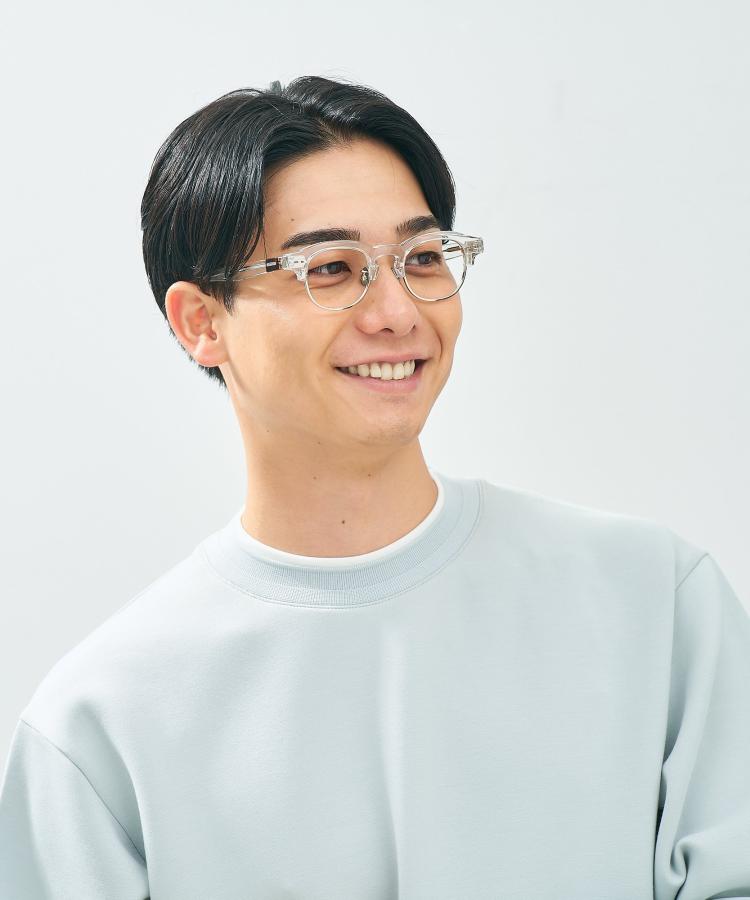 楽天市場】|Zoff UNITED ARROWS ウェリントン型 メガネ (クリア)[Luxe