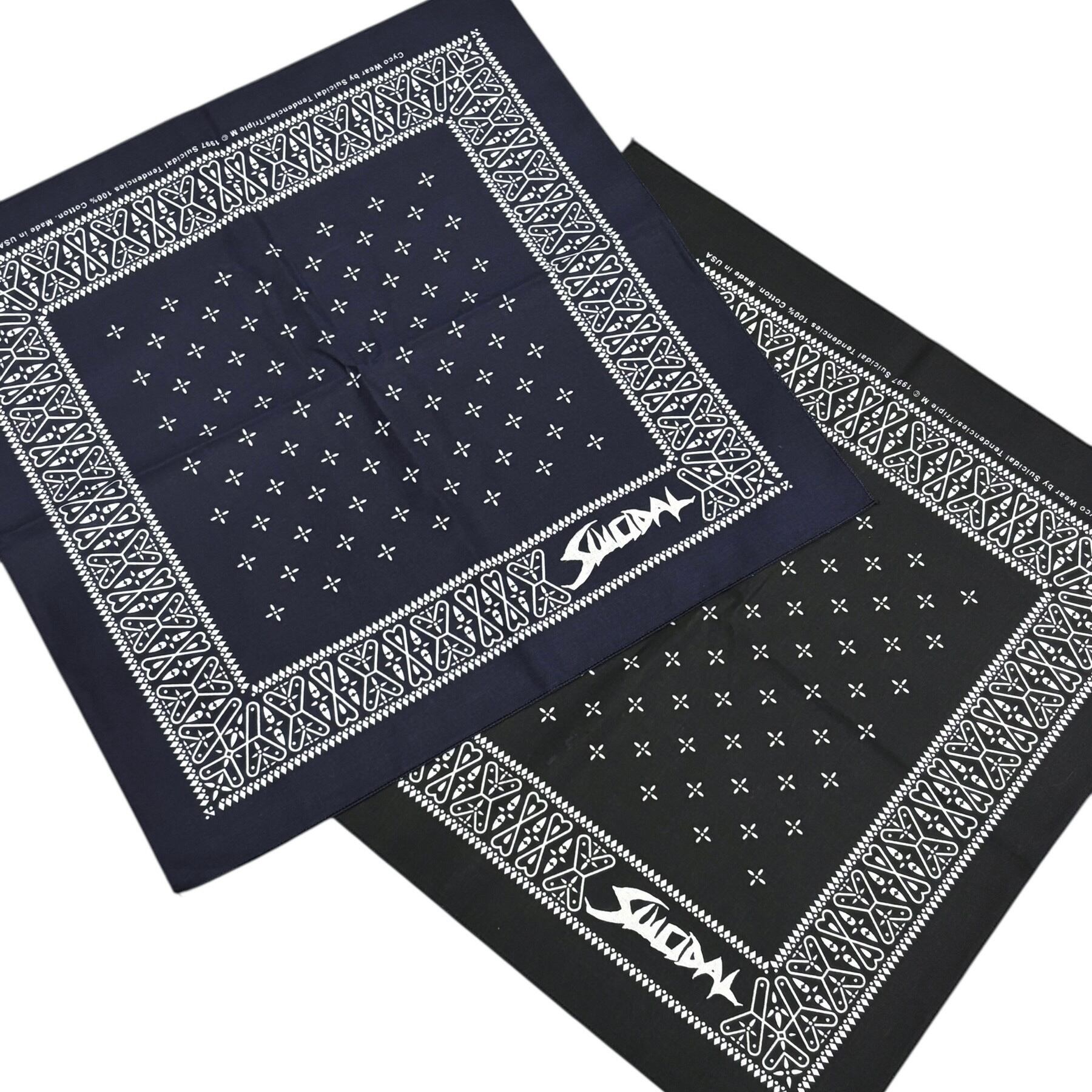 楽天市場】Suicidal Tendencies 100%Cotton US MADE Cross Bandana