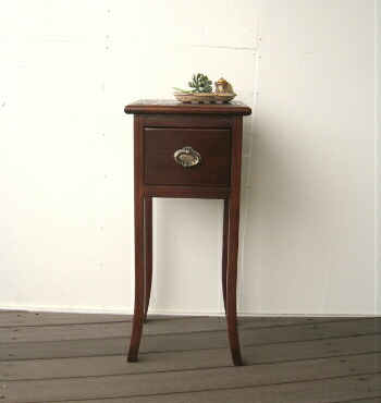 楽天市場】電話台 花台 オーク無垢 コンソール おしゃれ クラシック