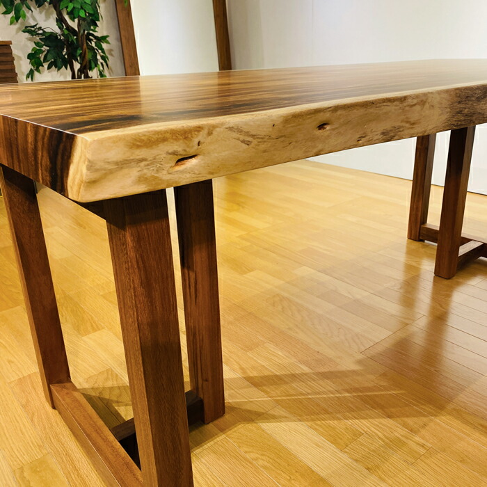 楽天市場】一枚板 テーブル ダイニングテーブル 座卓 兼用 一枚板