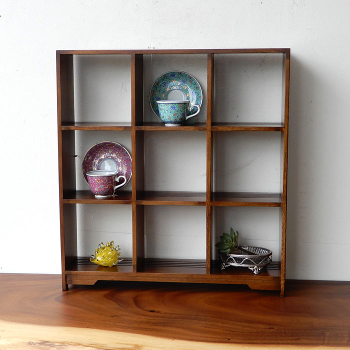 楽天市場】飾り棚 和モダン カップ棚 食器棚 和風 モダン おしゃれ