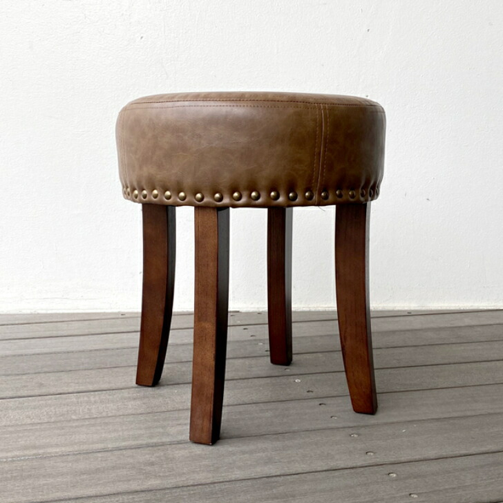 楽天市場】スツール ヴィンテージ風 丸いスツール コンパクト 腰掛け