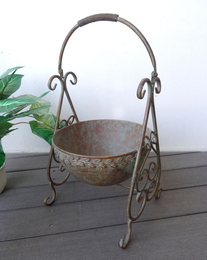 楽天市場】プランタースタンド フラワースタンド 寄せ植え シャビー