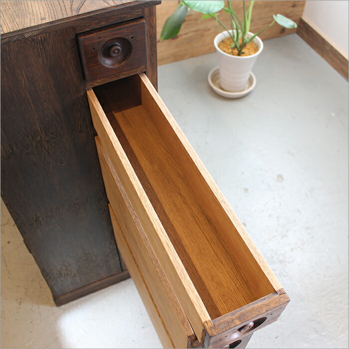 楽天市場】一点物 ケヤキ材 木製 キャビネット ガラス扉 波ガラス 中古