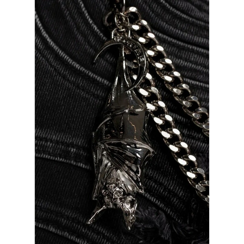 楽天市場】GUAPI グアピ デニムパンツ ワイド チェーン ボトムス