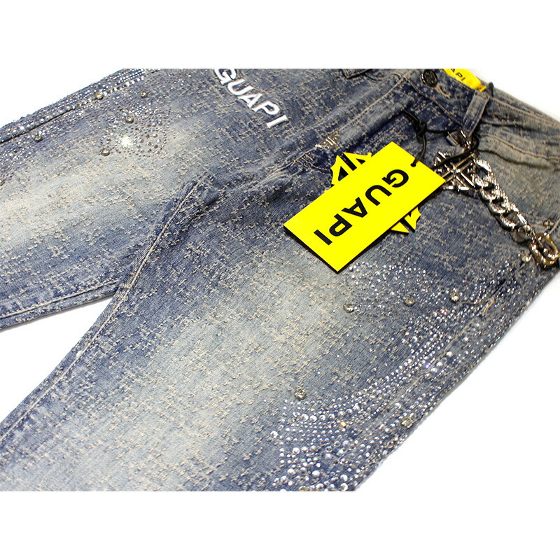 楽天市場】GUAPI グアピ フレアデニムパンツ メンズ ロング丈