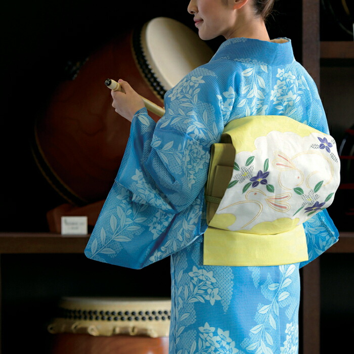 楽天市場】高級ゆかた＜絹紅梅小紋＞浴衣 日本橋 竺仙鑑製 女性用 芭蕉