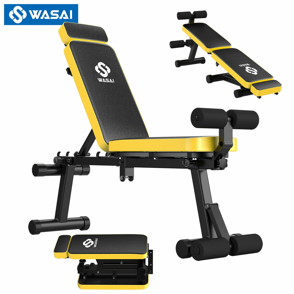 値下げ 8000円 引き渡し限定 調整可能な黒のトレーニングベンチ 値下げ