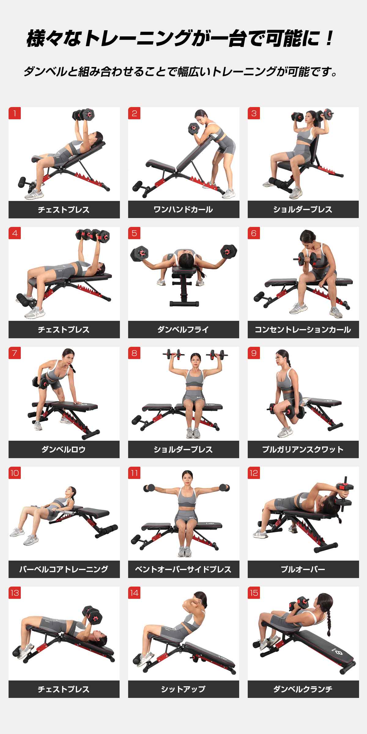 楽天市場】トレーニングベンチ インクラインベンチ フラットベンチ