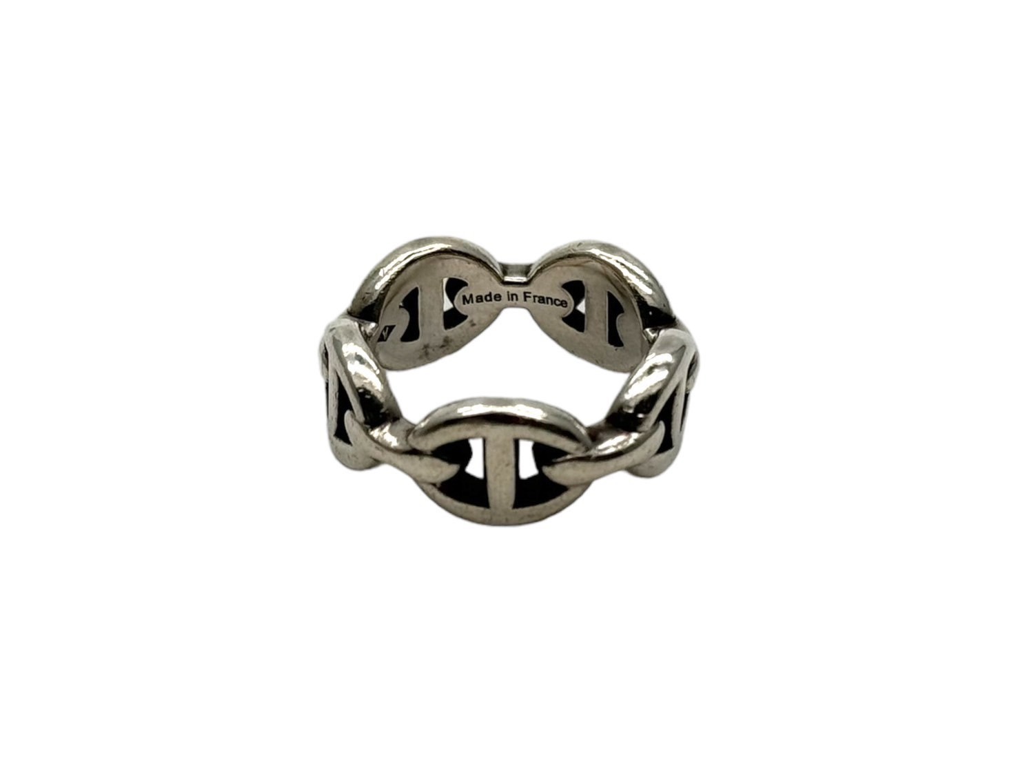 楽天市場】HERMES エルメス シェーヌダンクル アンシェネリング 指輪