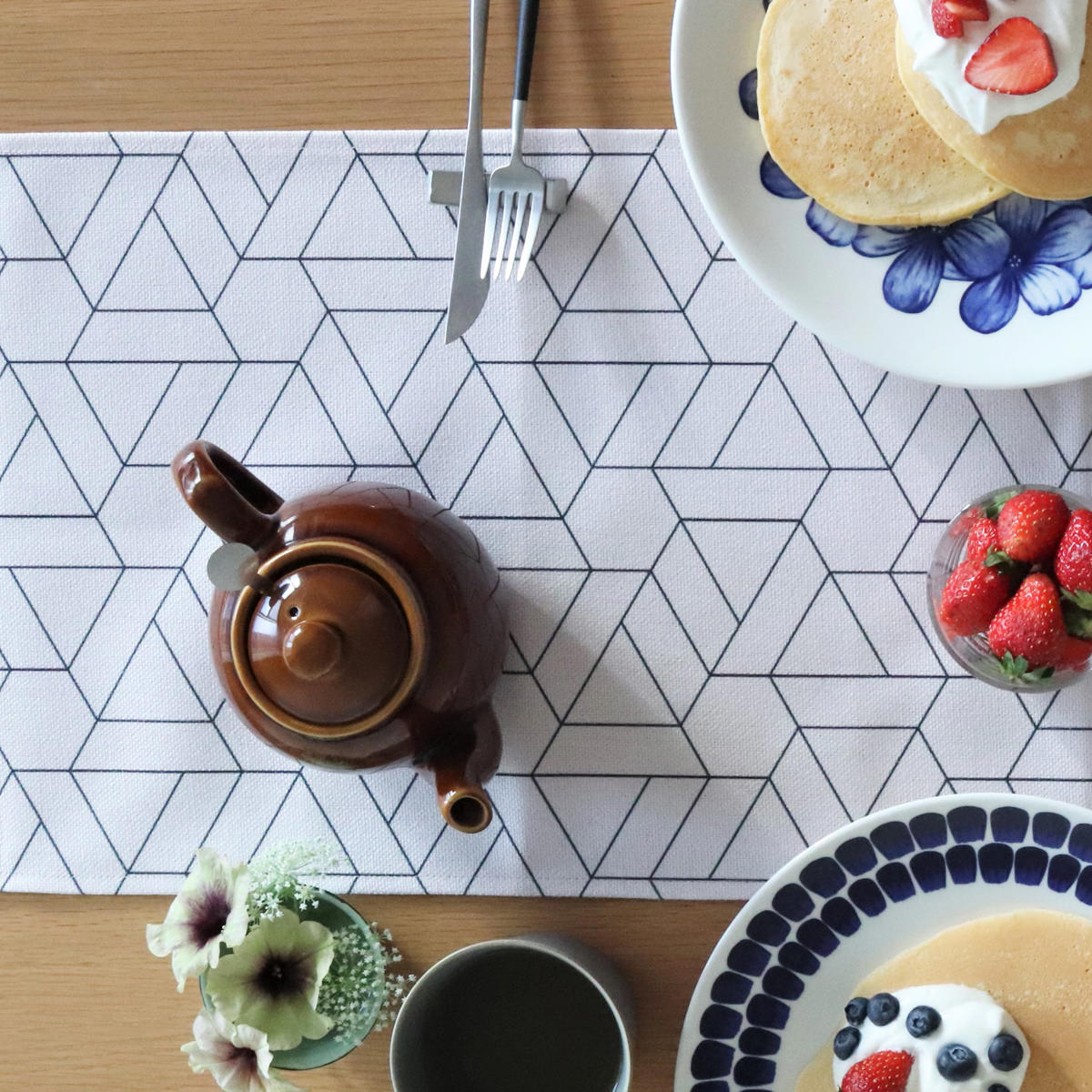 楽天市場】valo × Jubilee コラボテーブルランナー 北欧 幾何学