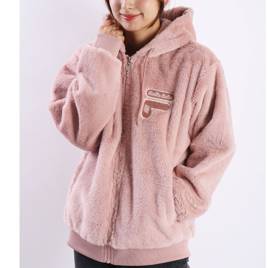 楽天市場】【25%OFF】FILA フィラ 公式 フェイクファー ボアジャケット