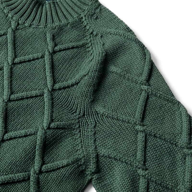 楽天市場】Drumohr / ドルモア｜ケーブル編みウールミドルゲージ