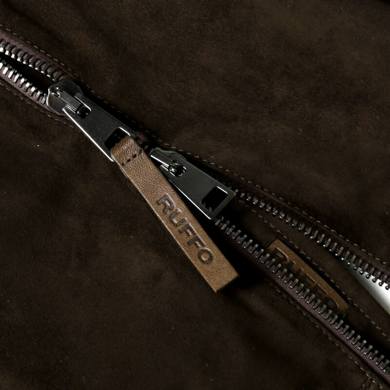 楽天市場】RUFFO / ルッフォ｜ゴートスエードシングルライダース