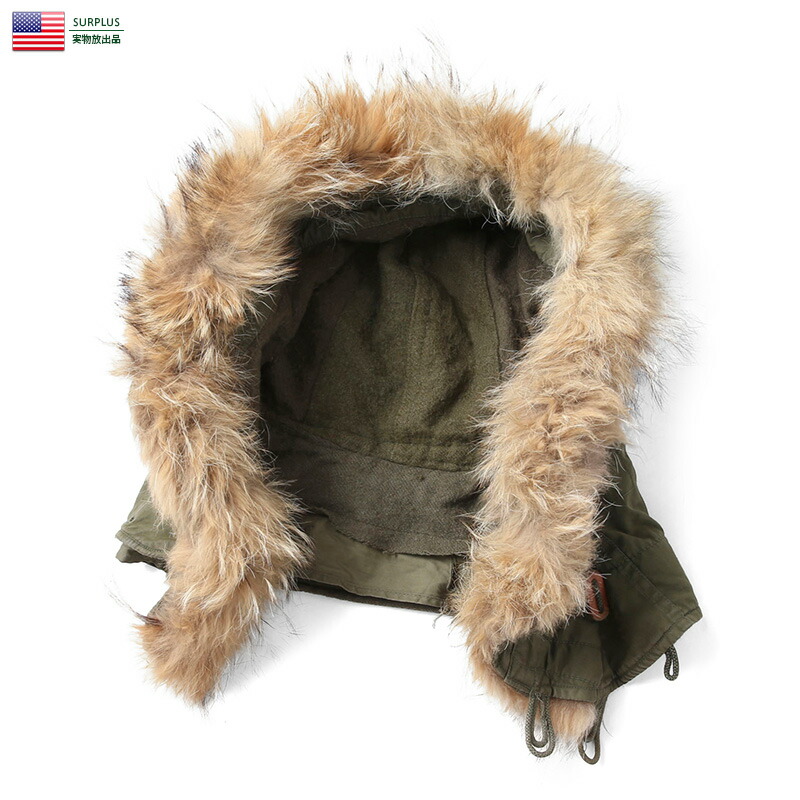 楽天市場】実物 USED 米軍 M-51用フード コヨーテファー【クーポン対象